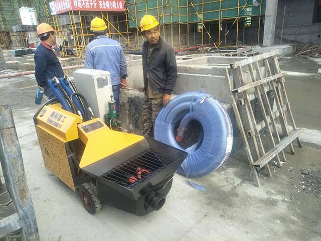 二次結(jié)構(gòu)輸送泵施工